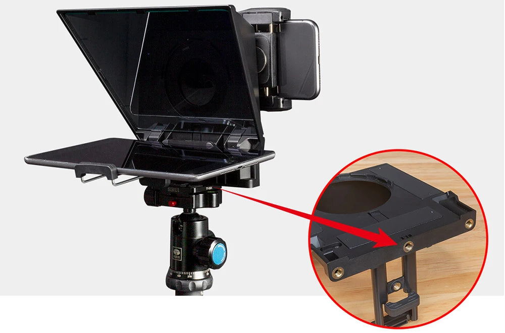 FEELWORLD Mini Teleprompter TP2A 8 inch