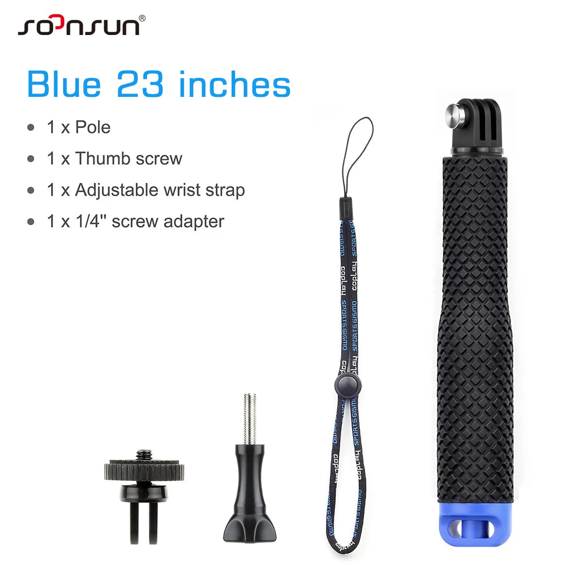SOONSUN Aluminium Waterproof Selfie Stick