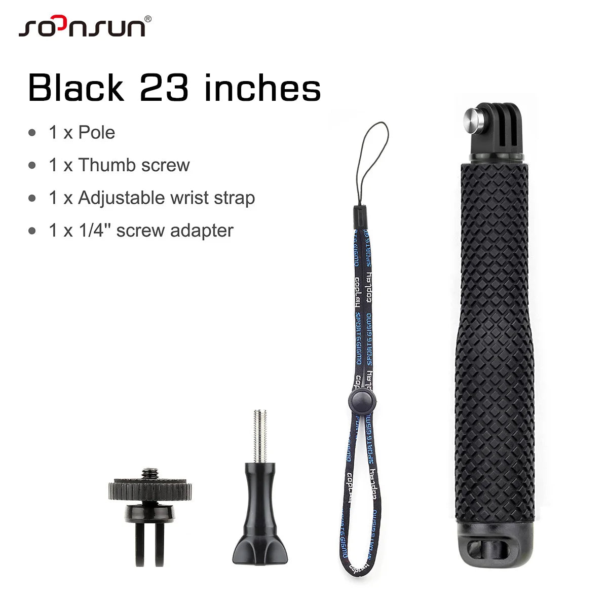 SOONSUN Aluminium Waterproof Selfie Stick