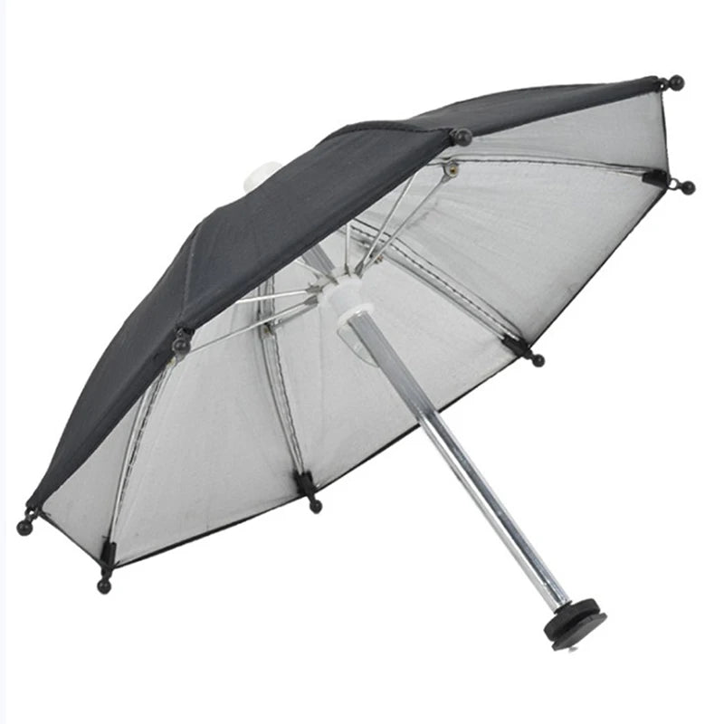 1PC Black Dslr Camera Umbrella Sunshade Rainy Holder