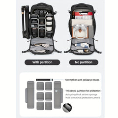 FramePro Camera Black Backpack For Photography