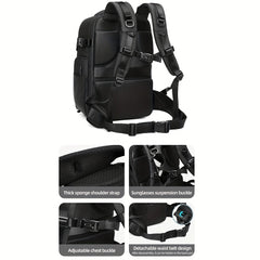 FramePro Camera Black Backpack For Photography