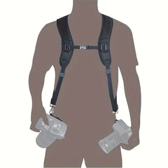 DSLR Camera Dual-Shoulder Harness with Quick Release