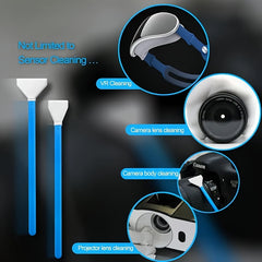 12 16/24mm dual-purpose dry and wet sensing cleaning sticks