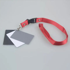 3in1 Pocket-Size Digital White Black Grey Balance Cards