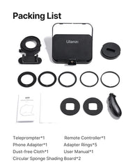 Ulanzi RT02 Teleprompter Portable Mini