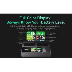 Accsoon TOPRIG BC03 4-Bay Fast Charger