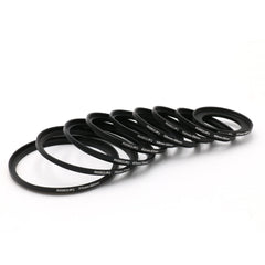 9Pcs Camera Lens Filter Step Up/Down Adapter Ring Set 37-82mm 82-37mm