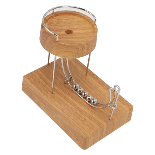 Kinetic Balance Motion Desk Toy – Wooden Stress Relief & Focus Decor