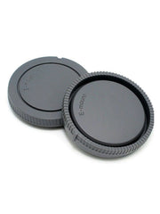 2PCS Camera Body cap + Rear Lens Cap for sony E mount