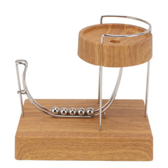 Kinetic Balance Motion Desk Toy – Wooden Stress Relief & Focus Decor