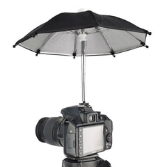 1PC Black Dslr Camera Umbrella Sunshade Rainy Holder