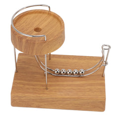 Kinetic Balance Motion Desk Toy – Wooden Stress Relief & Focus Decor