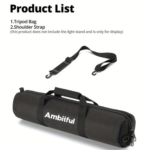 AMBITFUL Professional Camera Tripod Bag with Heavy-Duty Padding -