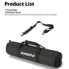 AMBITFUL Professional Camera Tripod Bag with Heavy-Duty Padding -