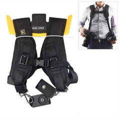 DSLR Camera Dual-Shoulder Harness with Quick Release