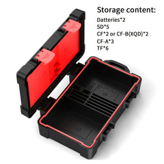 Camera Memory Card & Battery Organizer Case