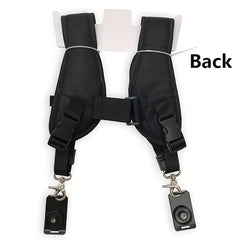 DSLR Camera Dual-Shoulder Harness with Quick Release