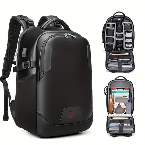 Photographer Backpack with Tripod Bracket & Anti-Theft Lock